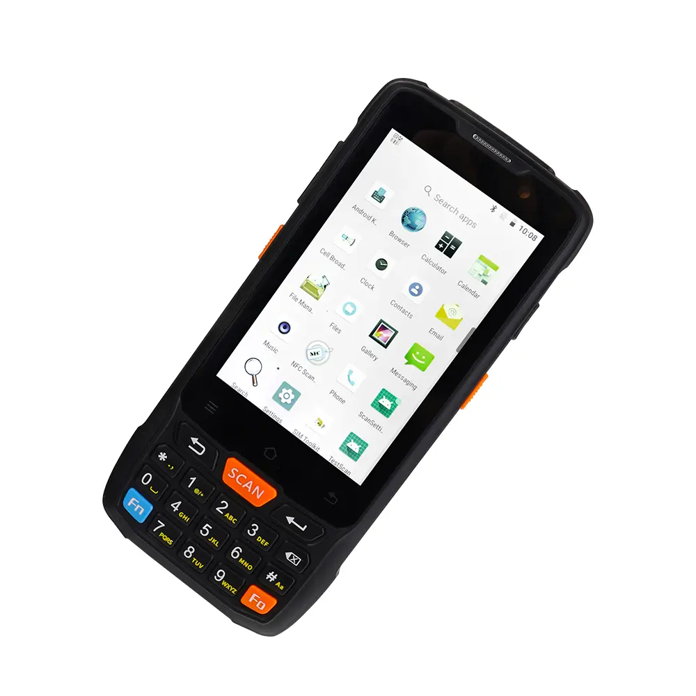 Laser Scanner Rugged Industrial Data collector Android Scanner Suitable For Catering Factories Express Delivery Logistics Warehouses
