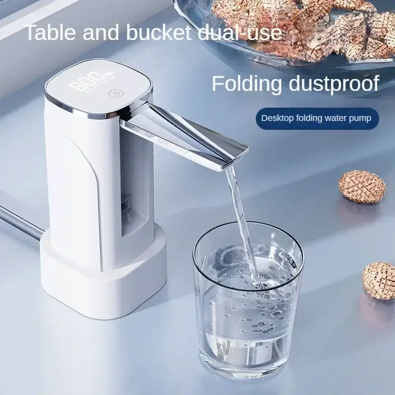 Cordless Electric Water Dispenser Automatic Water Bottle Pump Simple Smart Home Portable Electric Water Pump