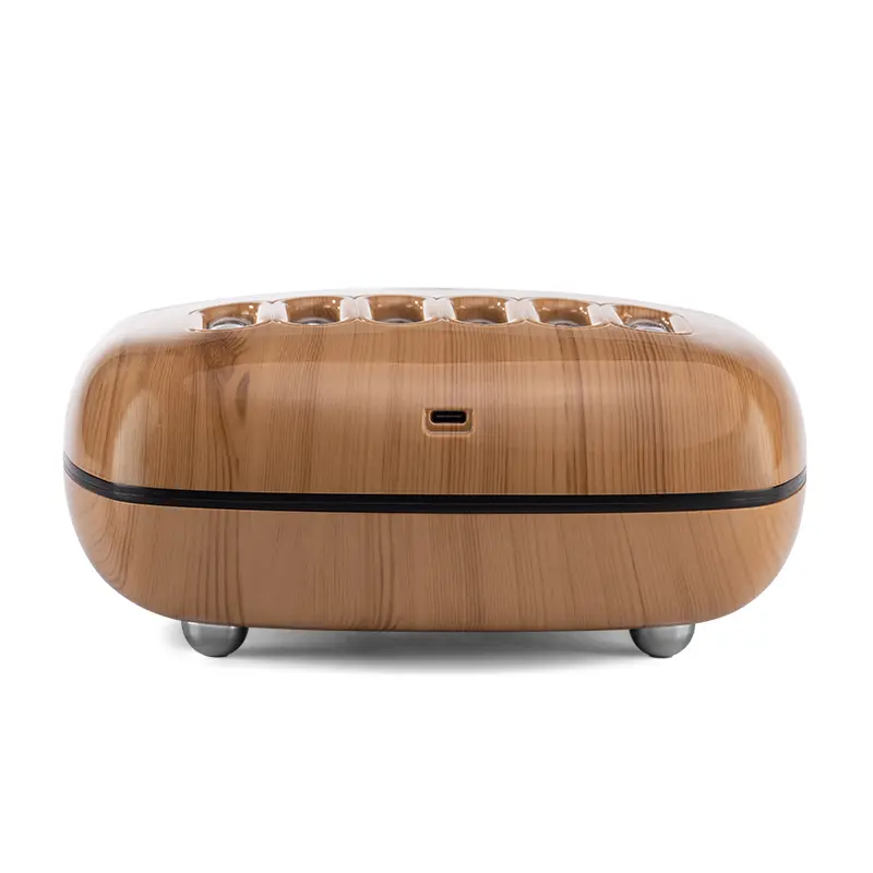 Essential Oil Diffuser, Aroma Diffuser with Bluetooth Speaker Alarm Clock - 500ml Cool Mist Humidifier with for Large Room Home