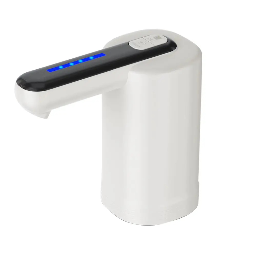 Double Pump Powerful Automatic Water Dispenser Portable Gallon Bottle Switch Pump Usb Rechargeable Suitable For Office