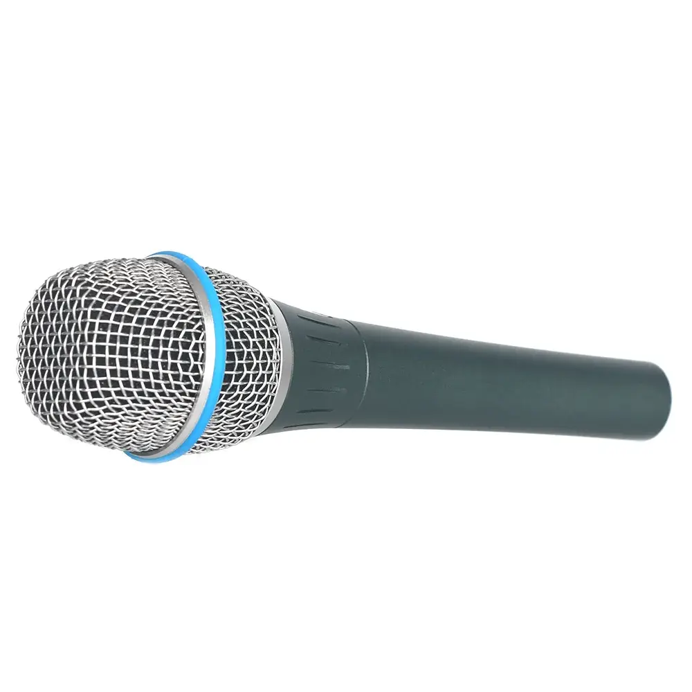 Metal Cardioid Dynamic Microphone For Stage Singing Professional Wired Microphone For Recording Vocal
