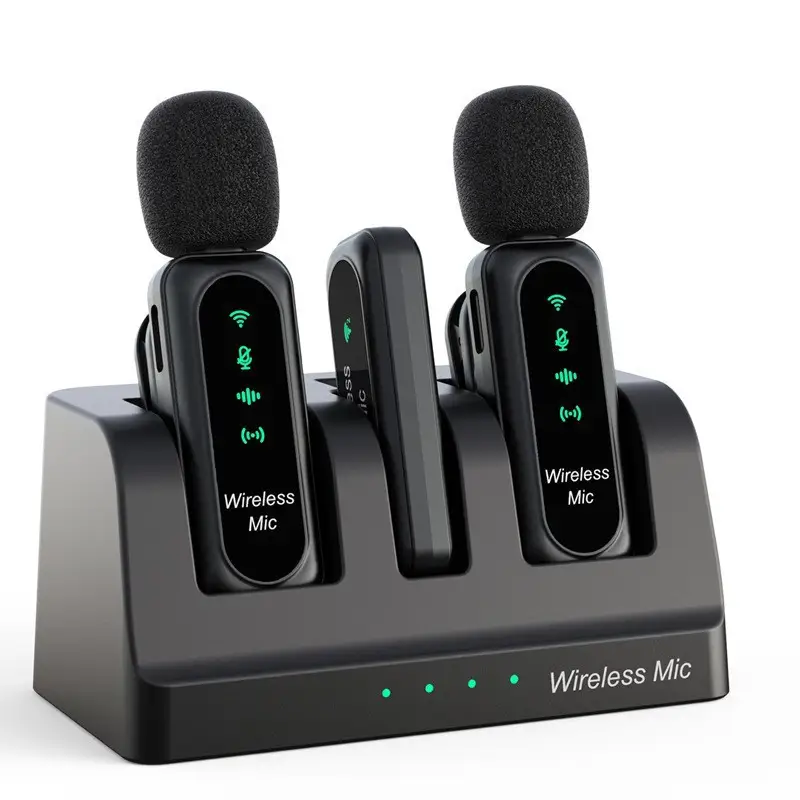 Professional Wireless Microphones Bluetooth Speaker for Gaming Noise Reduction Microphone