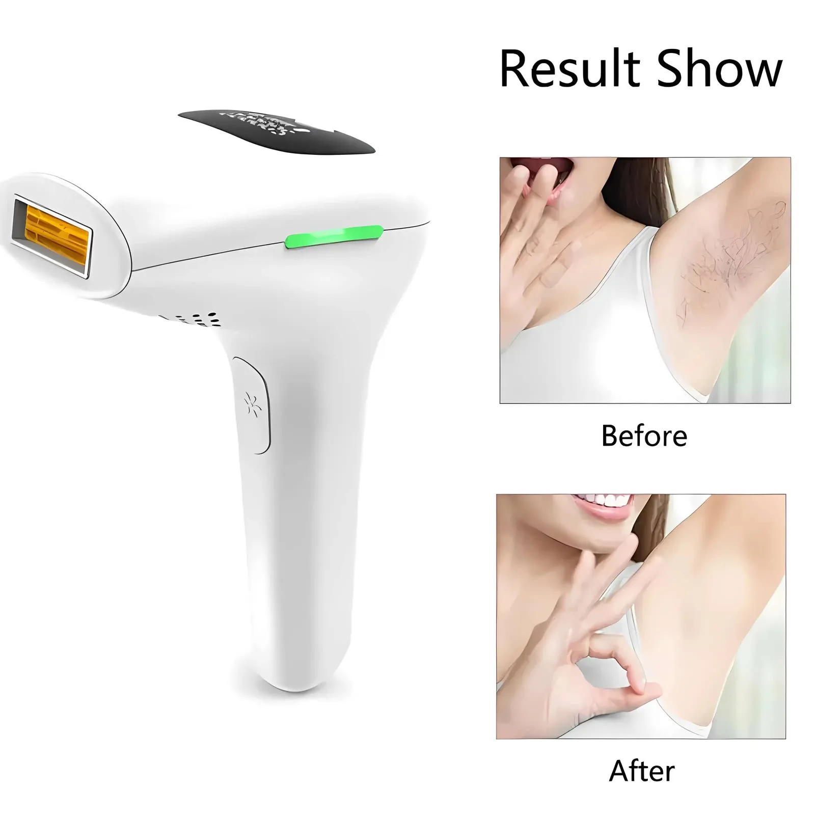 Painless IPL Hair Remover Home Laser Hair Removal ...