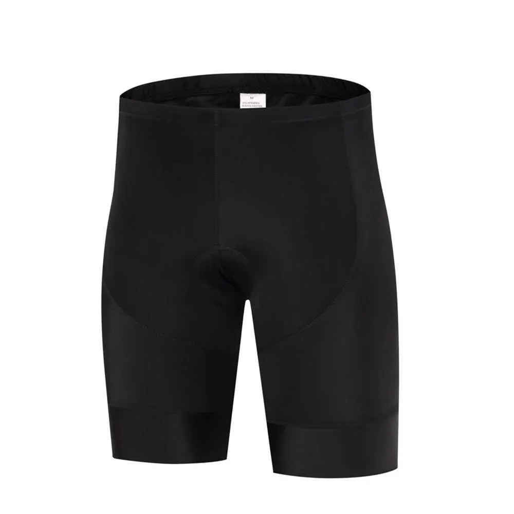 Black Cycling Bib Shorts for Men Summer Outdoor Bike Wear with Gel Padding