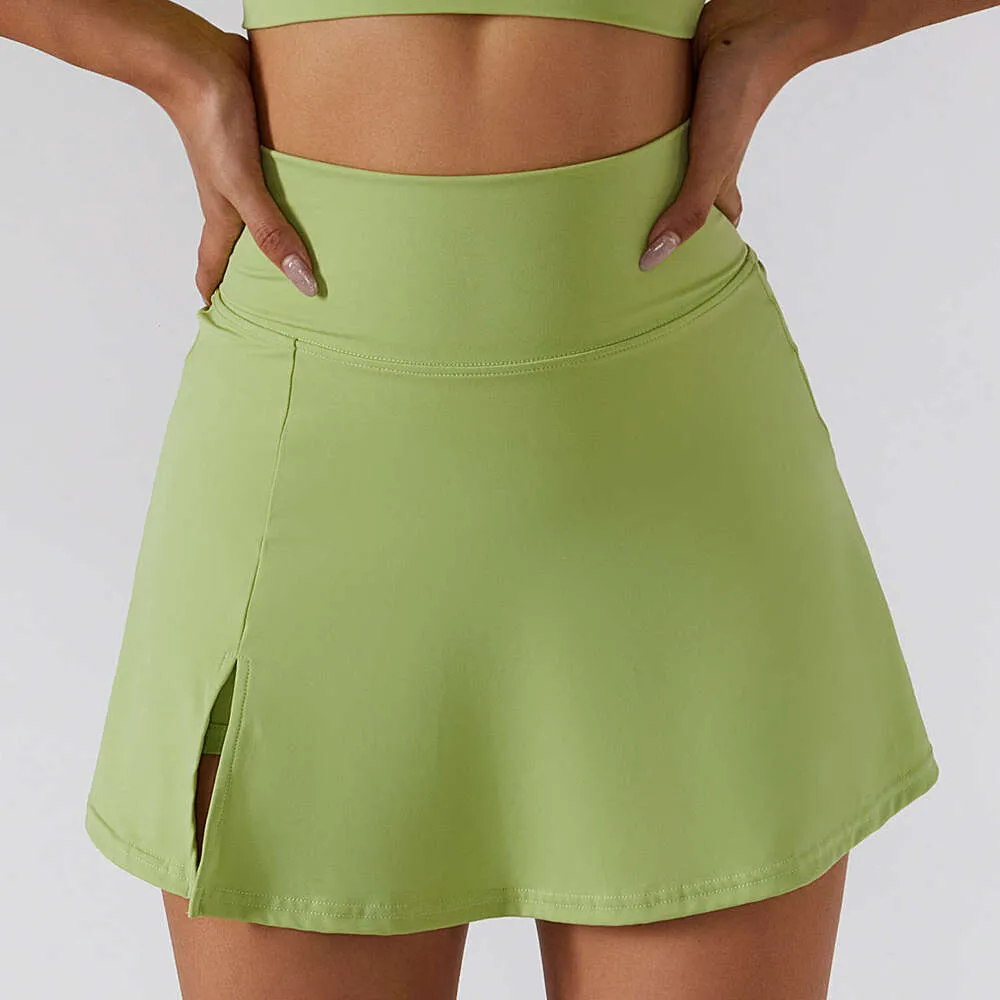 Breathable Tennis Skirt for Women Two-Piece Anti-Exposure Design for Sports and Casual Wear