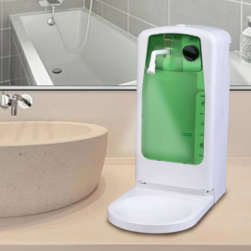 Desktop Wall-Mounted Sensor Soap Dispenser Hand Sanitizer Quantitative 1000ml Foam Washing Machine Drip Spray Can Be Switched