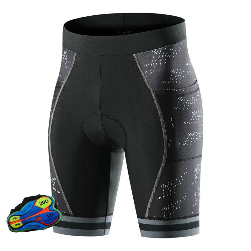 Slimming and Comfortable Men’s Cycling Shorts Ideal for Exercise and Sports