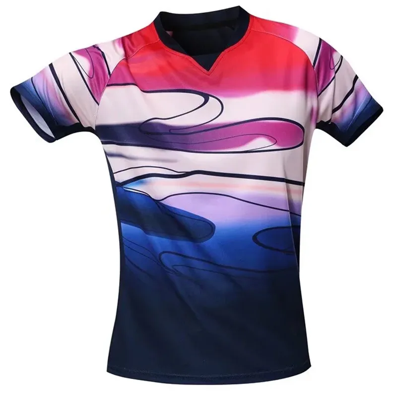 Team Training Table Tennis Uniforms Polo Shirts for Players of All Ages