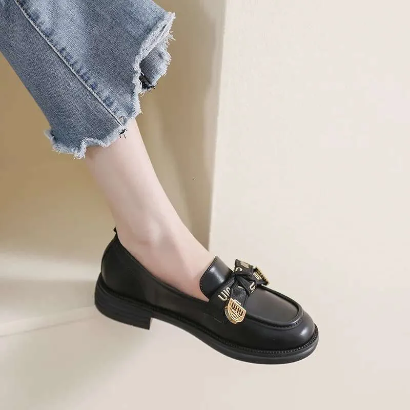 Women's Cute Mary Jane Low Heel Bowknot Casual Loafers Pu Leather Slip On Flats