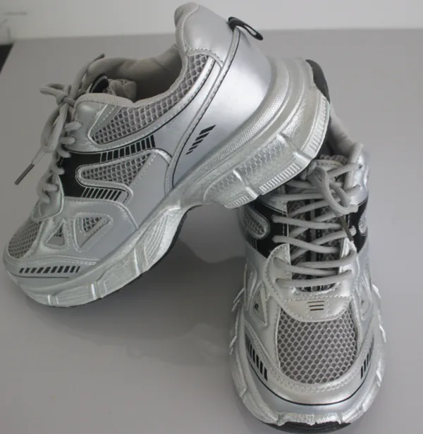 Thick Soled Dad Shoes For Men Summer Height Increasing Running Sports Casual Footwear