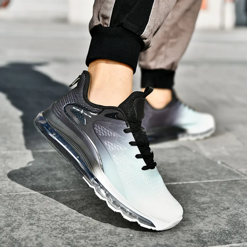 Casual Men's Breathable Race Trainer Running Sneak...