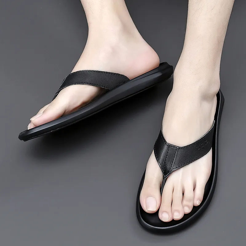 Fashion Men New Soft Bottom Non-slip Men Slippers ...
