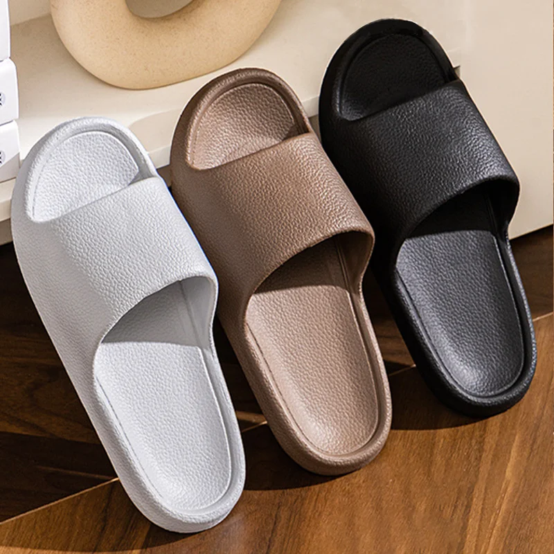 Summer Men's Eva Soft Bottom Slippers, Indoor House Slides Suitable for Outdoor and Beach Use