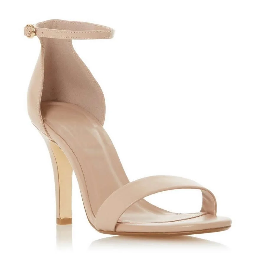 Women's Party Wedding Shoes with Open Toe Ankle High Heels, Perfect for Special Occasions