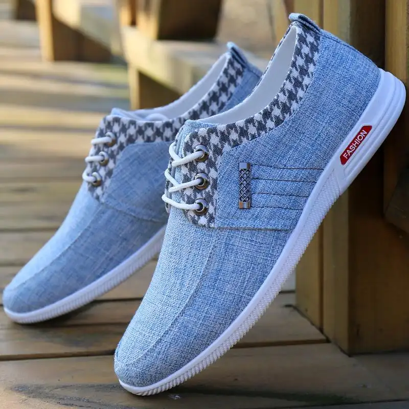 Canvas Shoes Men Casual Canvas Shoes For Men Flats Men Shoes Driving Shoes