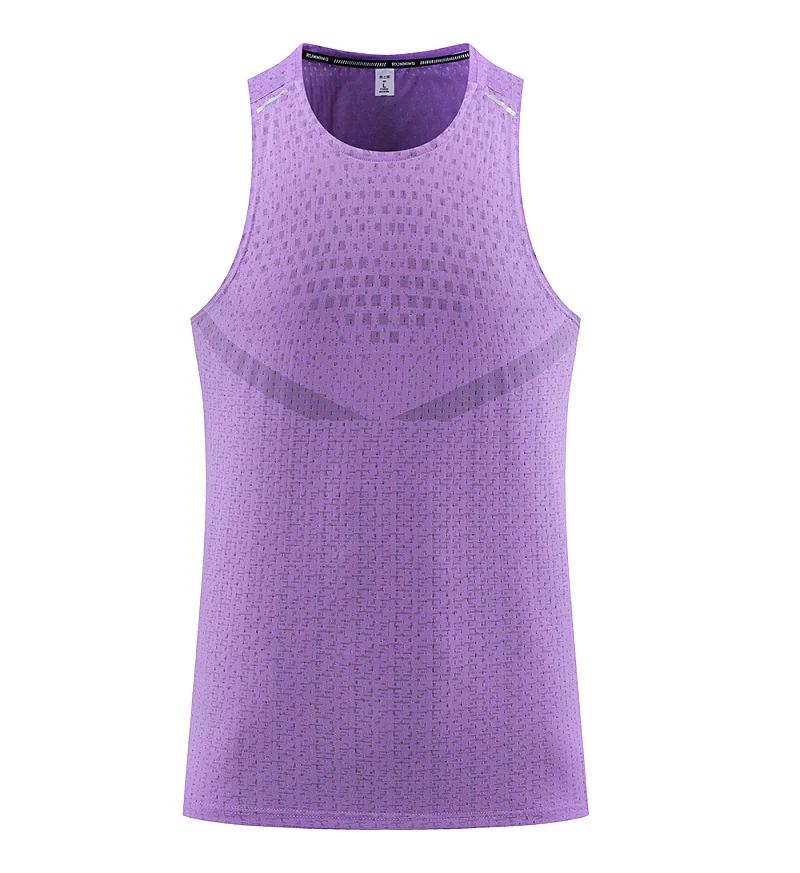 Men's Breathable Mesh Gym Vest Cool and Stylish Undershirt for Track Field Beach and Basketball Training