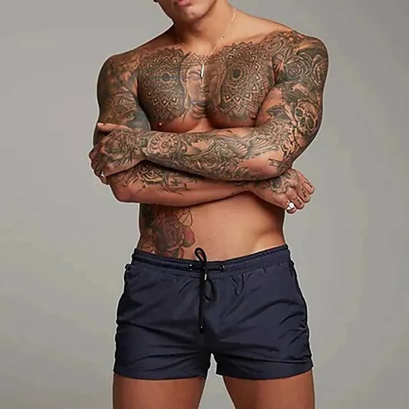 Men's Trendy Summer Beach Swimsuits Stylish Swimmi...