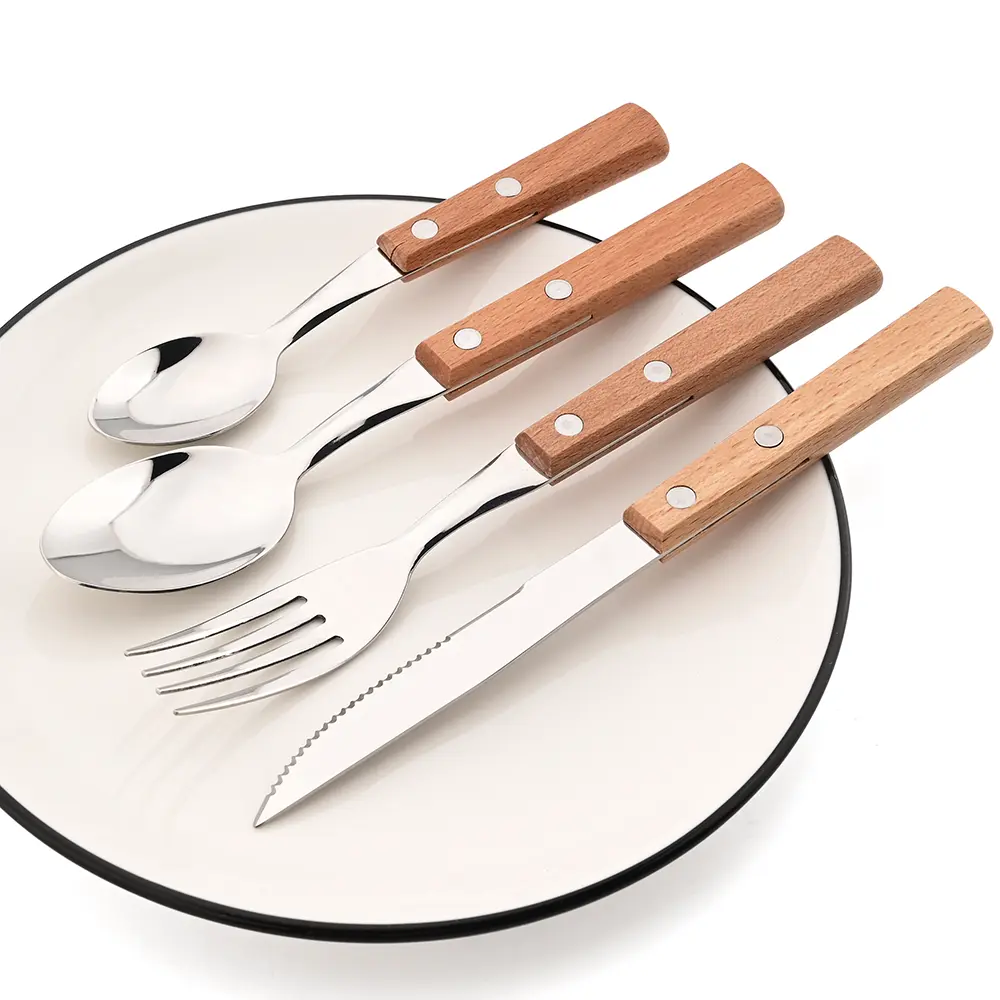 304 Stainless Steel Cutlery Set With ...