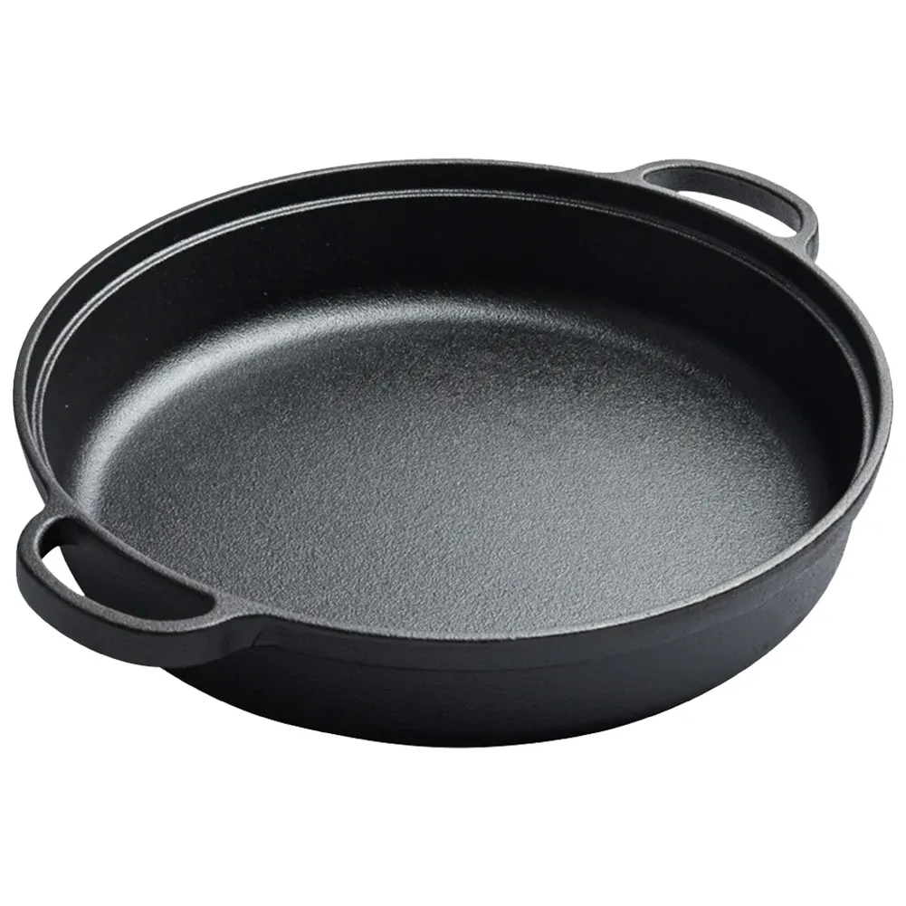 Cast Iron Skillet With Double Handles ...