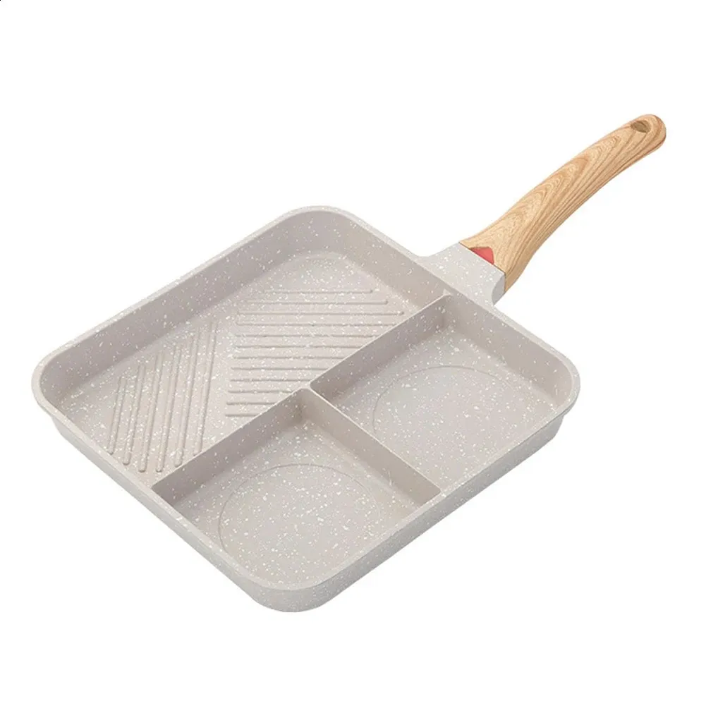 Fried Egg Frying Pan Partition Threeinone ...