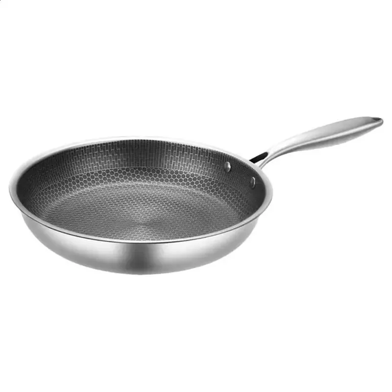 Honeycomb Frying Pan Stainless Steel Frying ...