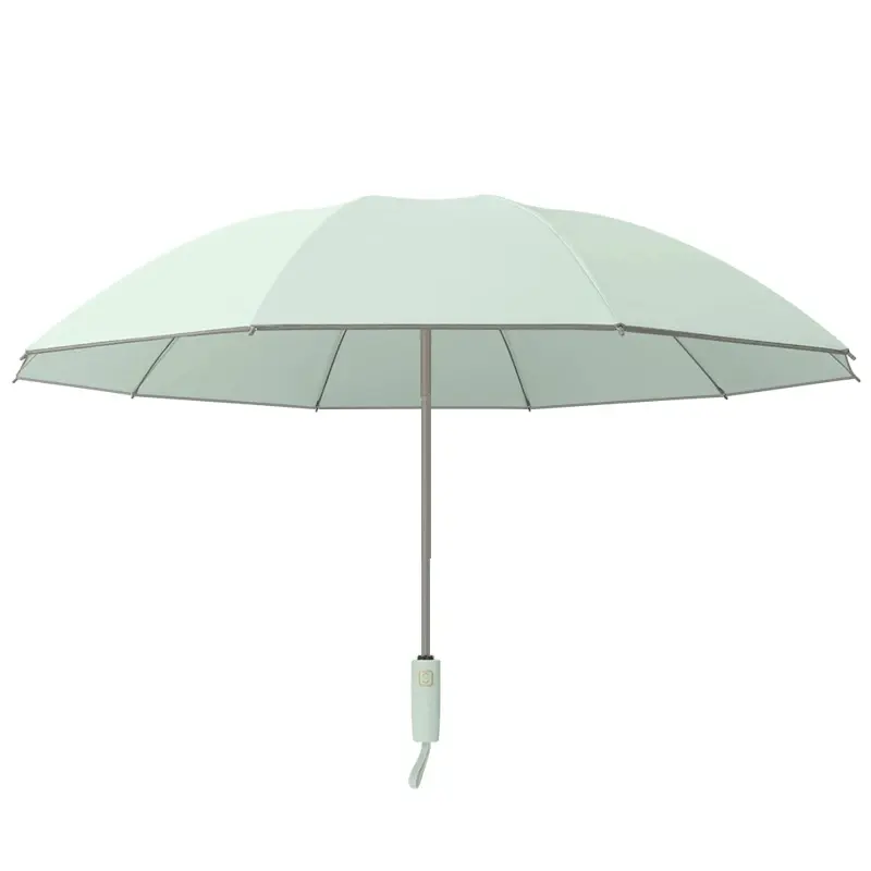 New Automatic Three-fold Reverse Umbrella Women ...