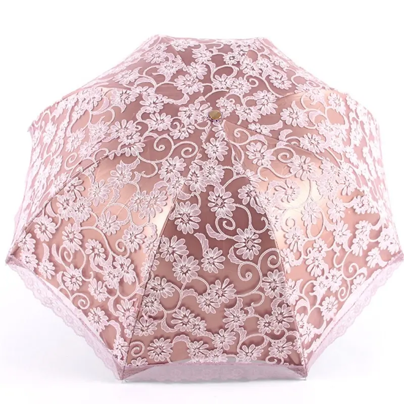 New Fashion Luxury Embroidered Flower Rain ...