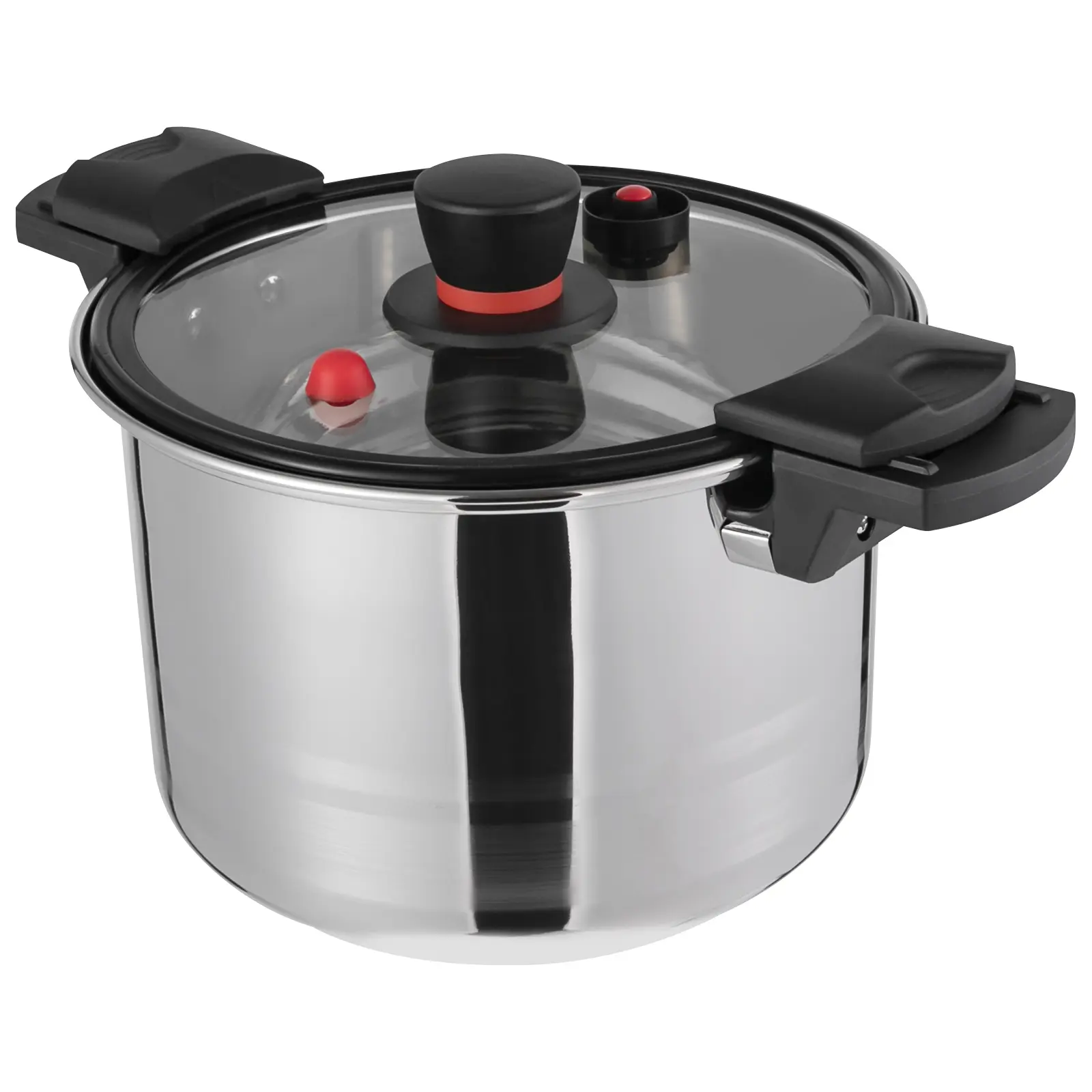 Pressure Cooker with Lid Stainless Steel ...