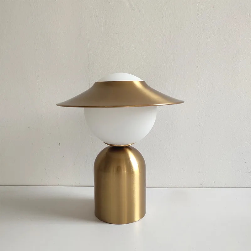 Elegant Nordic Glass Ball Led Table ...