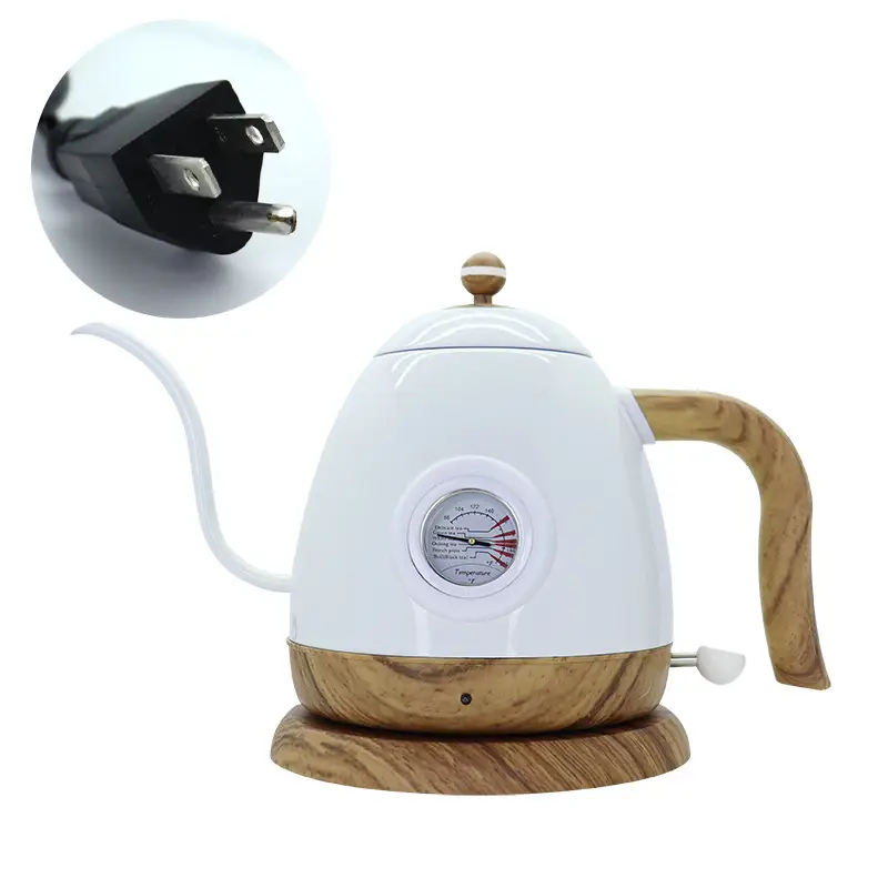 110V Retro Electric Kettle 800ml Gooseneck ...
