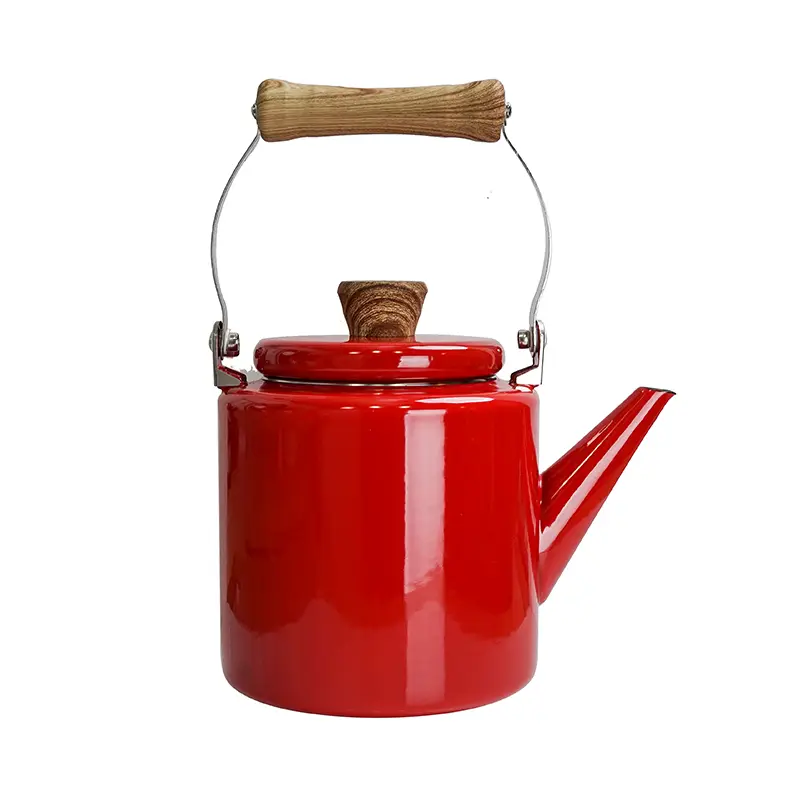 Enamel Restaurant Teapot Coffee Pot Kettle ...