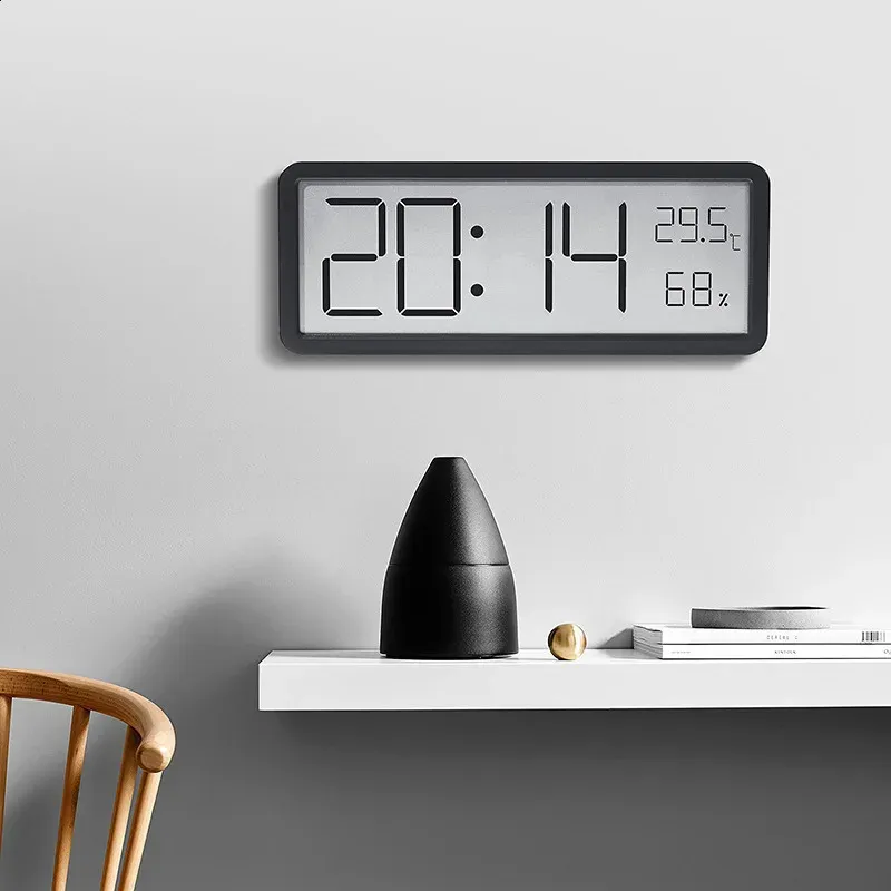 LCD Screen Digital Wall Clock ...