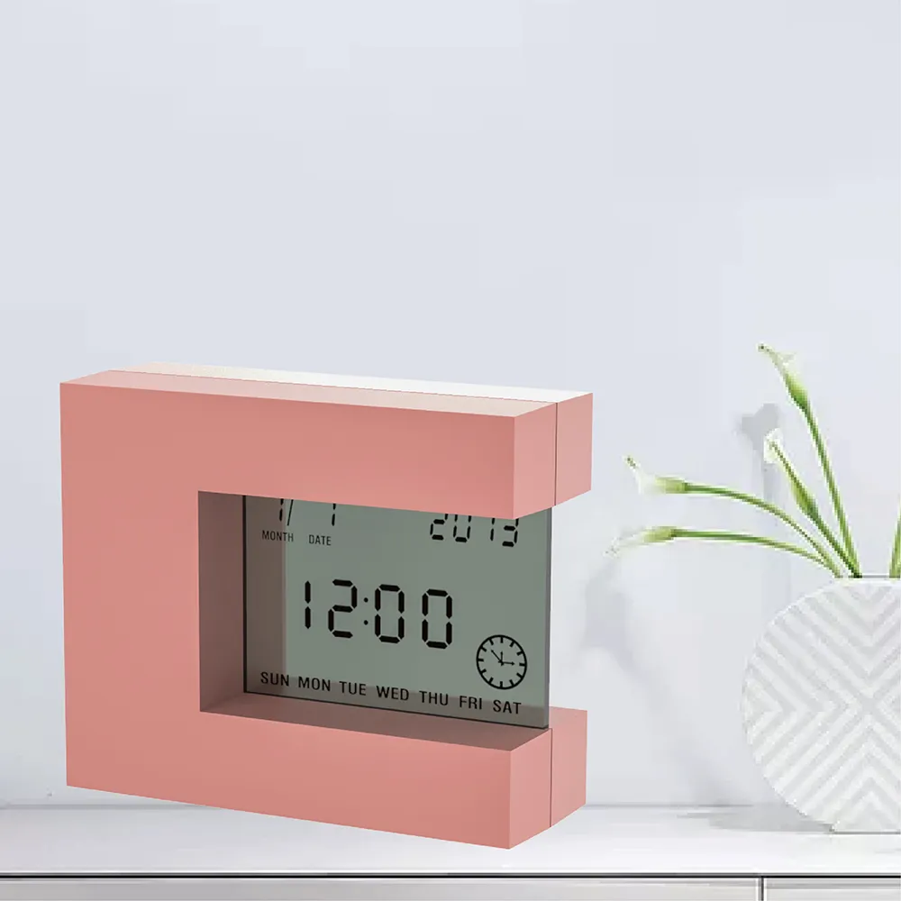 Electronic Desk Alarm Clock Calendar ...