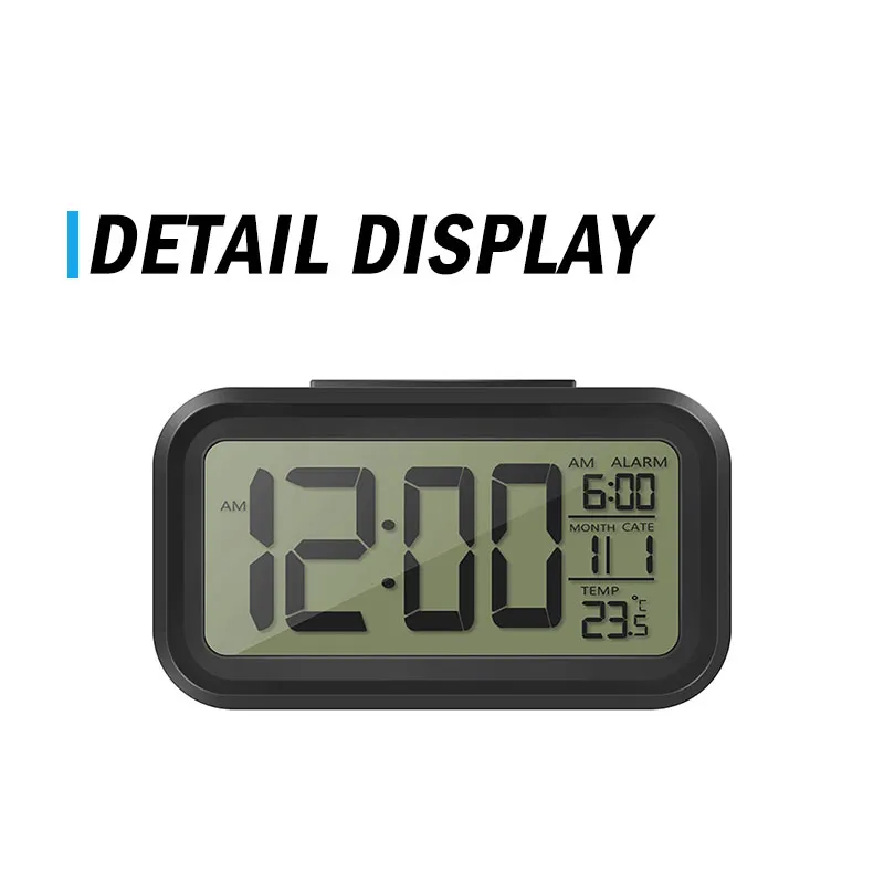 LED Digital Alarm Clock Backlight ...