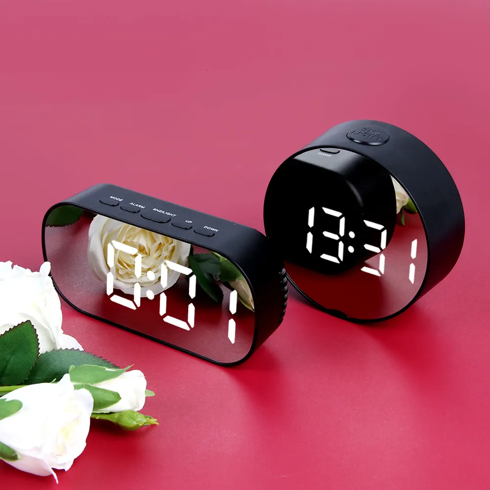 Led Mirror Alarm Clock Digital ...