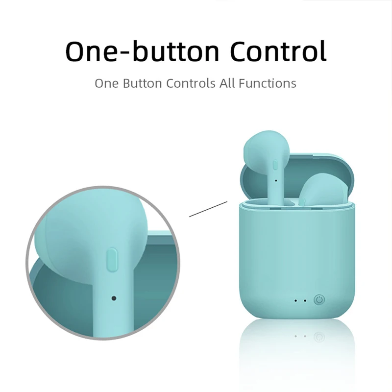 Macaron Wireless Bluetooth Headset Matte Sport Bin...