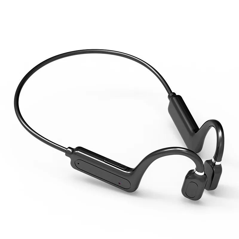 Bone Conduction Headphones Wireless Bluetooth Earphones 3D Bass Outdoor Waterproof Sports Headset