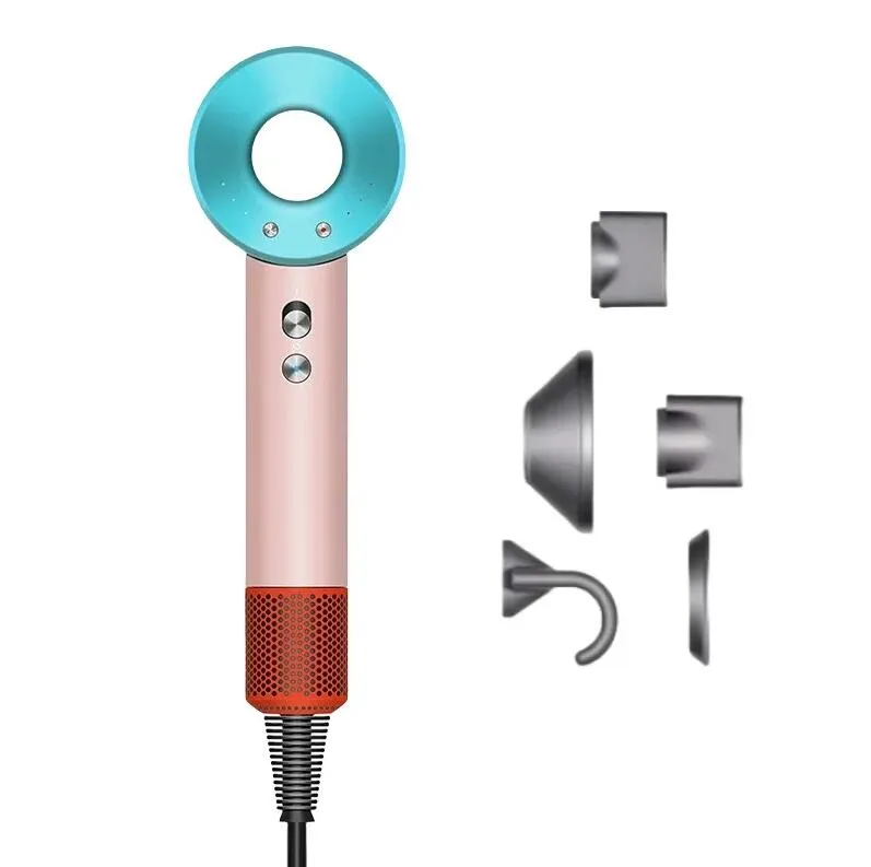5 In 1 Hairs Hair Dryers Negative Ionic Electric Care Styling Tools Products Dryer