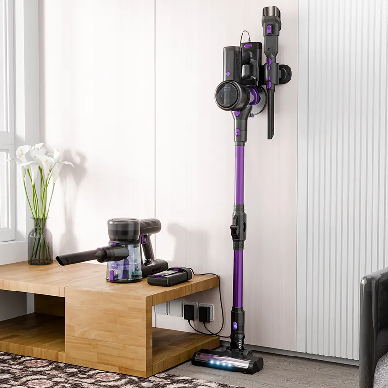 Cordless Handheld Vacuum Cleaner Dry and Wet Dual Purpose Folding Design for Hard Floors Carpets and Pet Hair