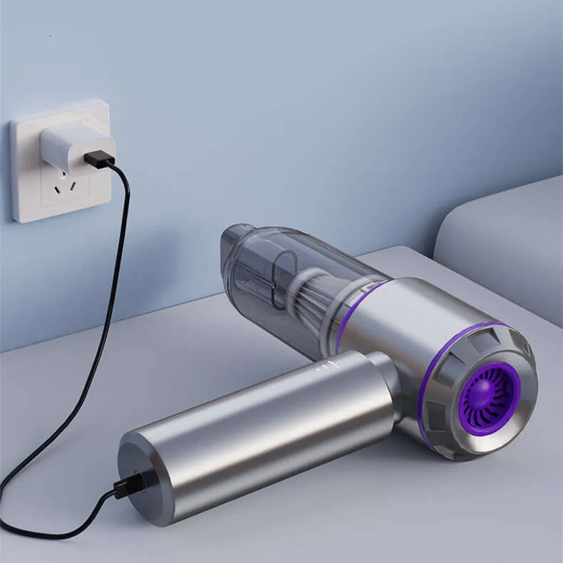 3 in 1 Wireless Car Mounted Vacuum Cleaner with Suction Cleaning Function Portable Auto Cleaner