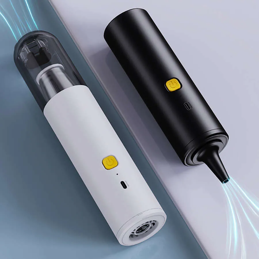 15000Pa Suction Camping Vacuum Cleaner Portable Car Mounted Multi Function Lighting Combustion and Blowing Integrated