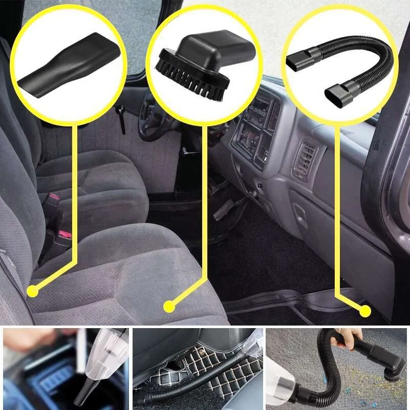 24V 120W Handheld Portable Vacuum Cleaner High Suction 4600PA for Car Truck Auto Cleaning