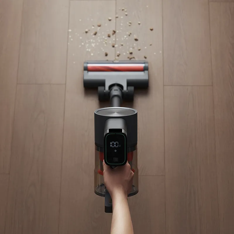 Max Vacuum Cleaner 180AW Strong Suction with LED Searchlight Health Protection LED Display