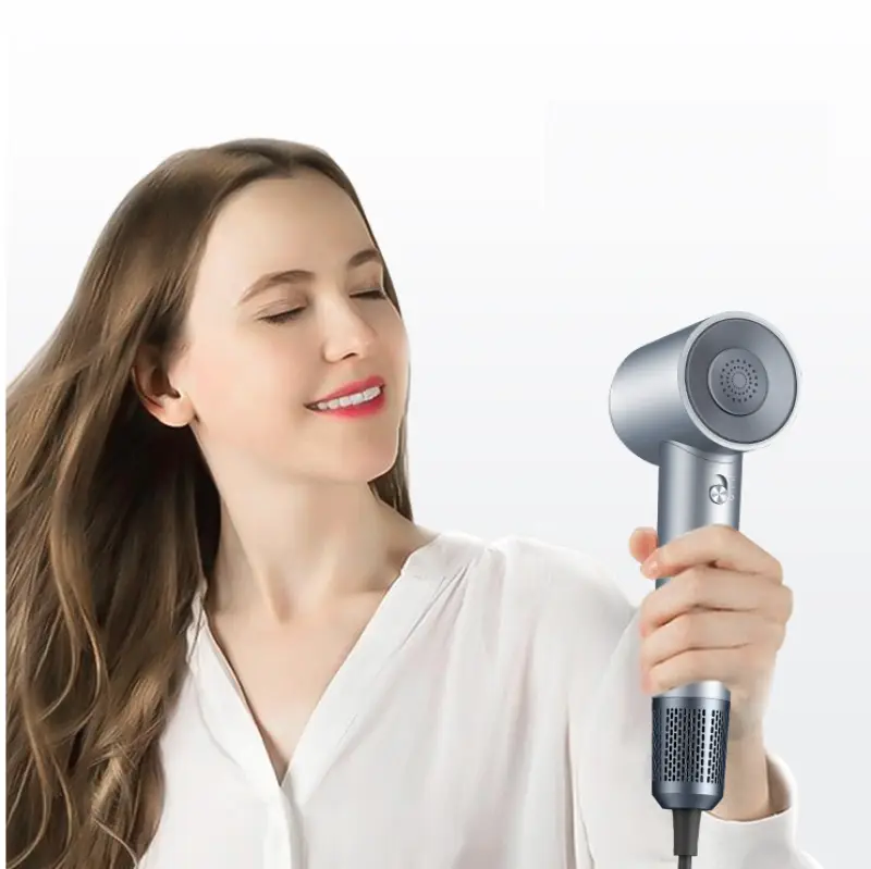 Professional High-Power Ionic Hair Dryer Hot and Cold Air Blow Dryer Volumizing Salon Styling Tool
