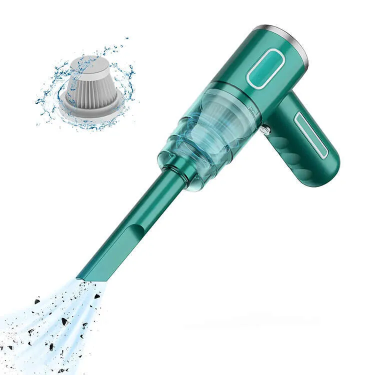 Portable Car Mounted Vacuum Cleaner Wireless High Suction Handheld Mini Dust Blower for Vehicle Cleaning