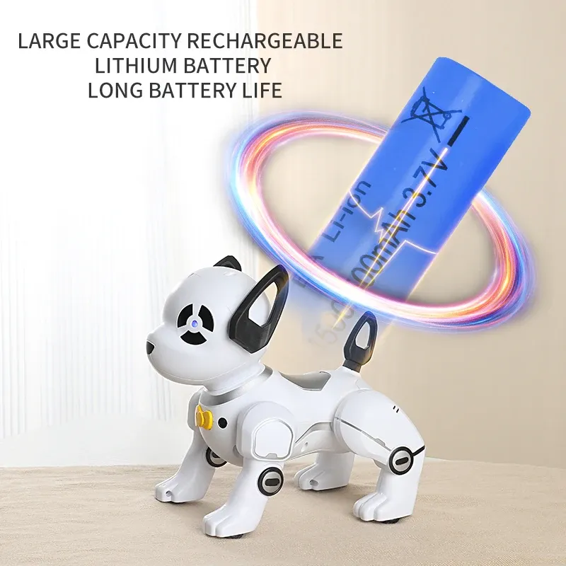 Smart Remote Controlled Robotic Dog Toy With Inter...