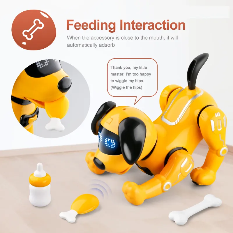 Funny Electronic Dog Toy With Touch Sensor Music And Dance Functions