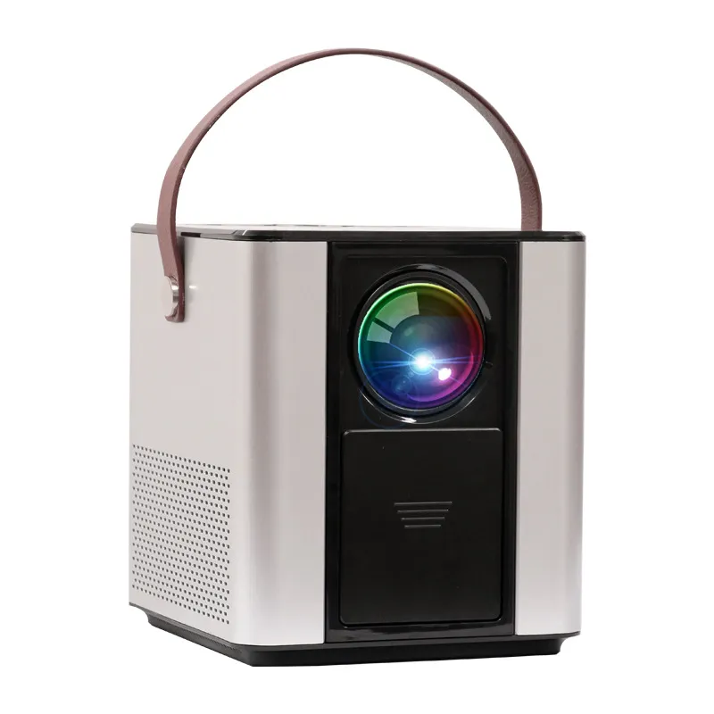 35,000 Lumens Mini LCD Projector HD Portable Beamer for Home Theater, Gaming, and Education with USB/AV/Type-C/SD Support