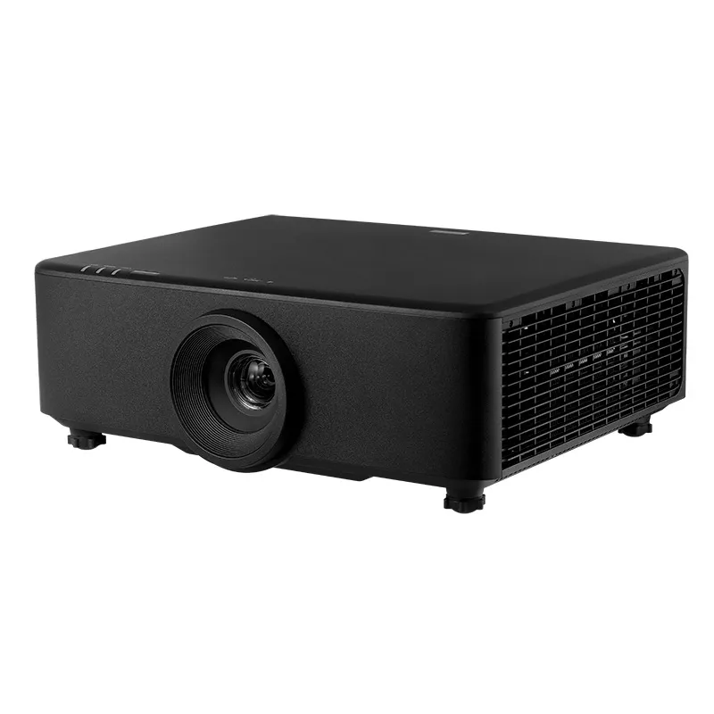 10,000 ANSI Lumen DLP 4K Laser Projector  Outdoor Short Throw Projector with 3D & Built-in Speakers
