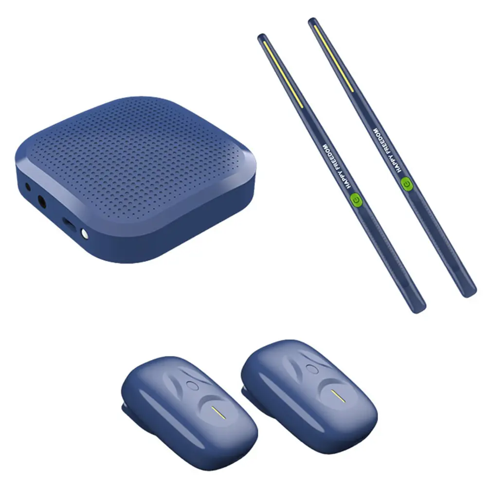 Portable Smart Electronic Drum Set With Air Drumst...